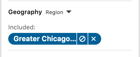 Linkedin - New Linkedin Search Exclusions in Sales Navigator - geography/region