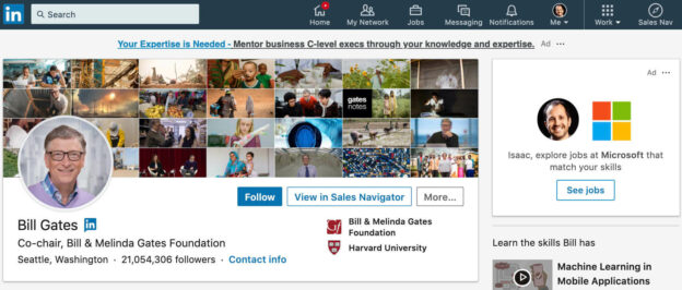 how to change connect button to follow on Linkedin - what it looks like ...