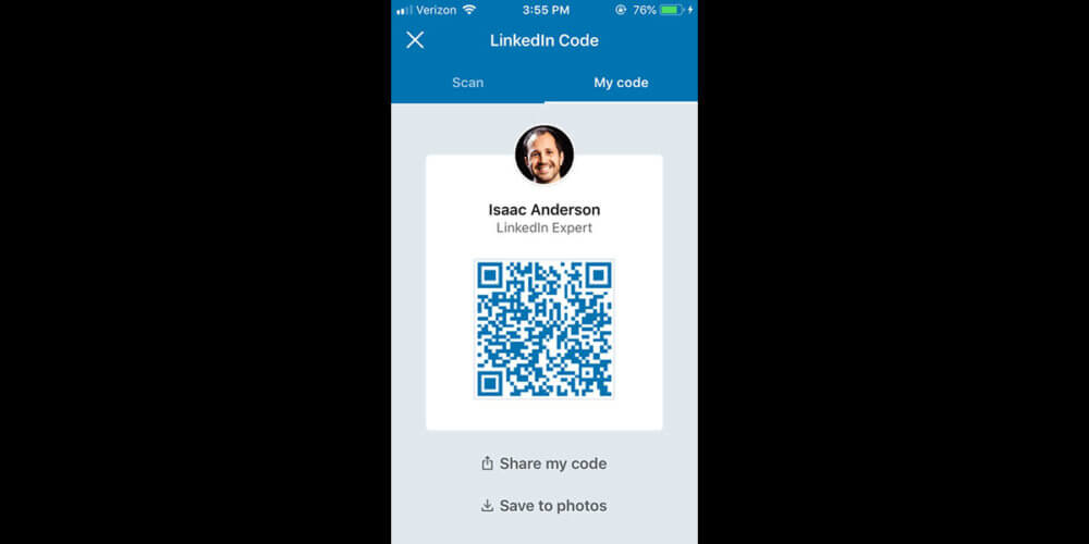 How To Find Your Linkedin QR Code & How It Works - Abound Social