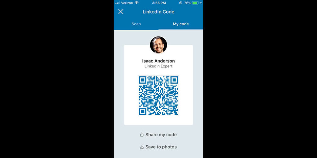 How To Find Your Linkedin QR Code And How To Use It