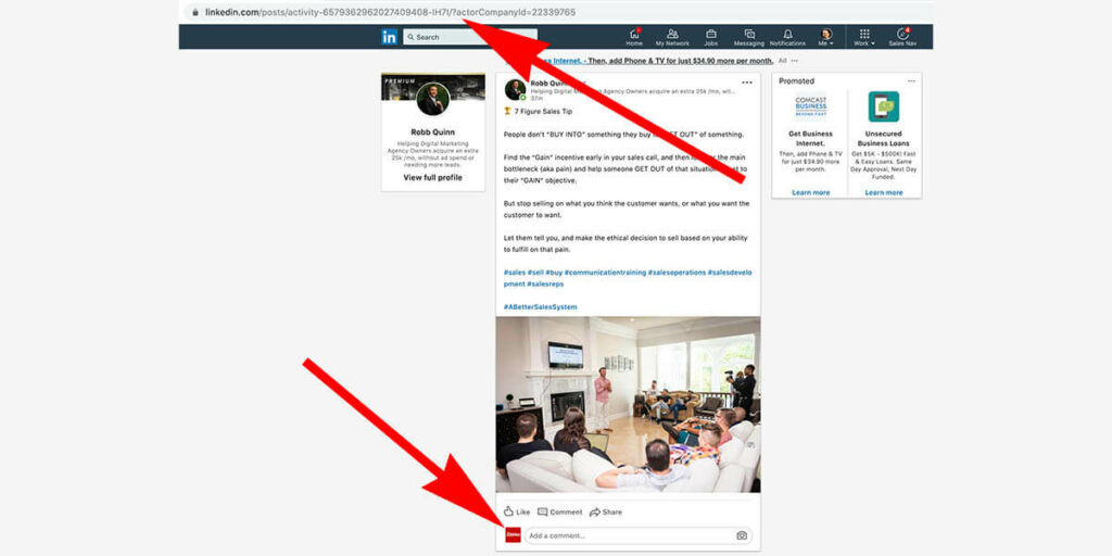 How to comment as your Linkedin Company Page Featured Image