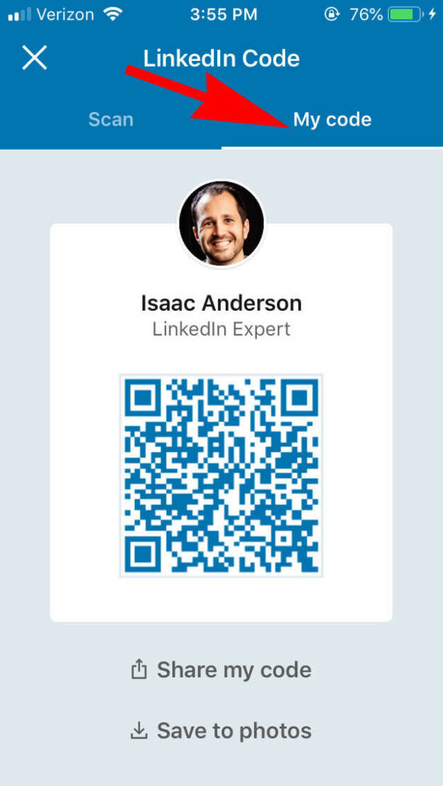 How To Find Your Linkedin QR Code & How It Works - Abound Social