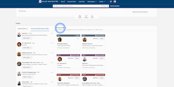 Account Mapping Inside Linkedin Sales Navigator - Abound Social - Linkedin  Experts