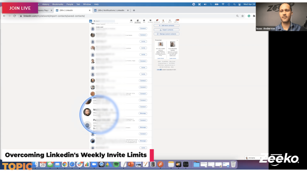 How To Get Around Linkedin's Weekly Invite Limits
