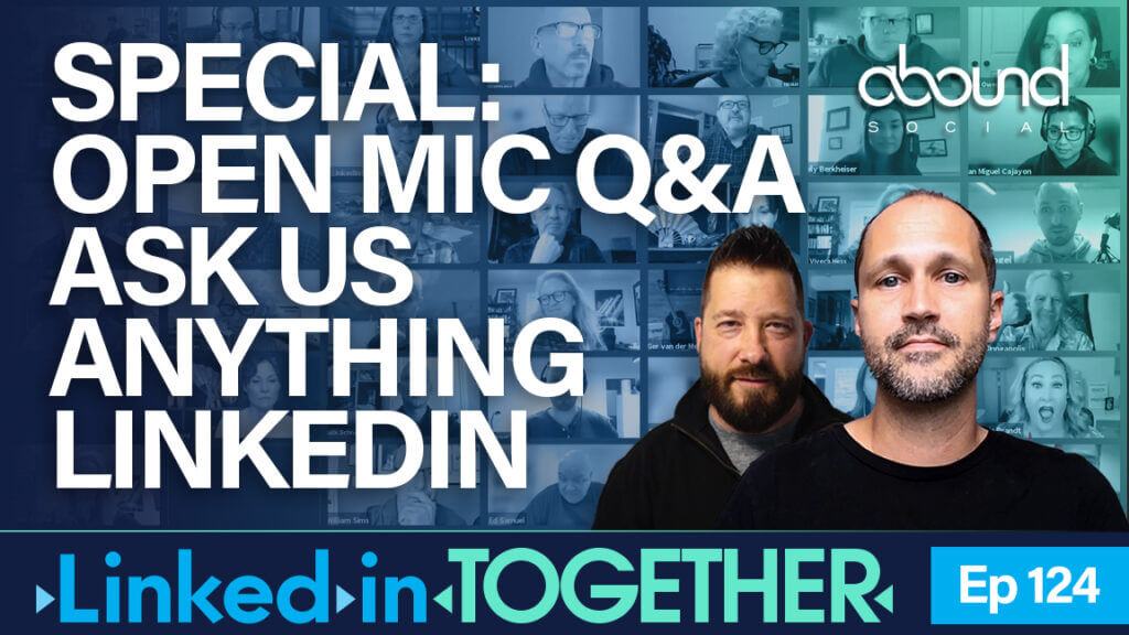 Ask Us Anything Linkedin – Special Open Mic Q&A